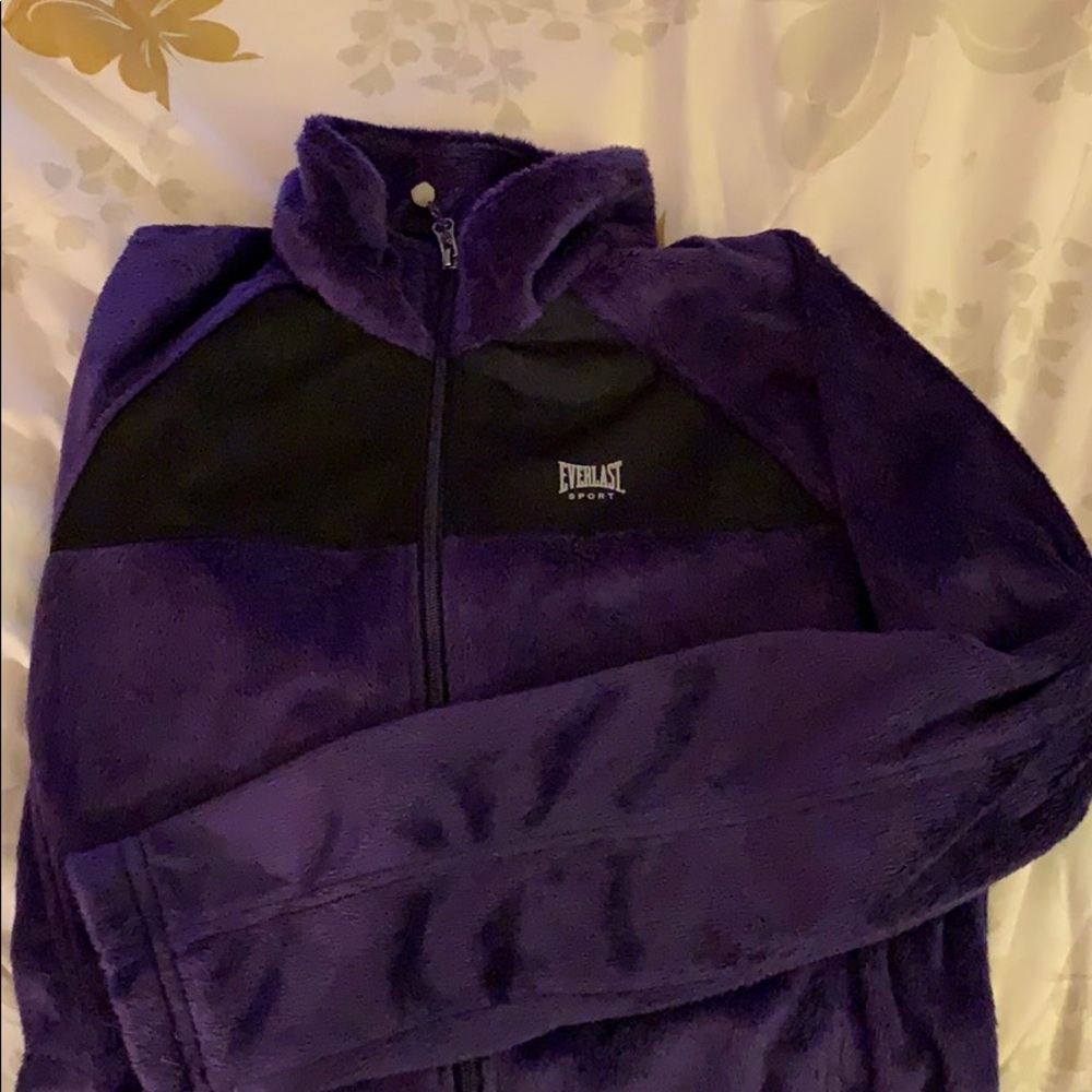 Fuzzy zip up